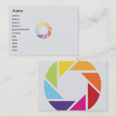 Farbrad - mollig visitenkarte (Vorne/Hinten)