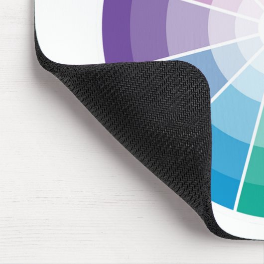 Farbrad Mousepad (Ecke)
