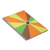 Farbrad orange notizblock (Rechte Seite)
