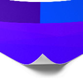 Farbrad Poster (Ecke)