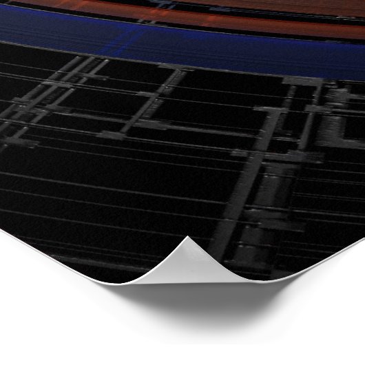 Farbrad Poster (Ecke)