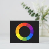 Farbrad Postkarte (Stehend Vorderseite)