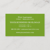 Farbrad / Rays custom business cards Visitenkarte (Rückseite)