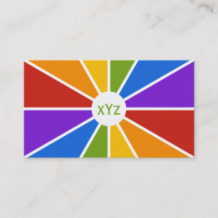 Farbrad / Rays custom business cards Visitenkarte