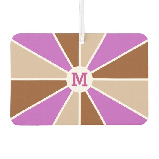 Farbrad / Rays custom monogram air fresh Autolufterfrischer (Vorderseite)