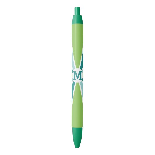 Farbrad / Rays Custom Monogram Pens Kugelschreiber (Vorderseite Vertikal)