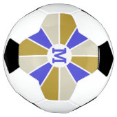 Farbrad / Rays custom monogram soccer ball (Gedreht)