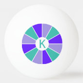 Farbrad / Rays custom ping pong balls Tischtennisball (Rückseite)