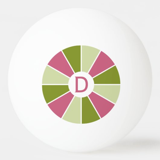 Farbrad / Rays custom ping pong balls Tischtennisball (Rückseite)