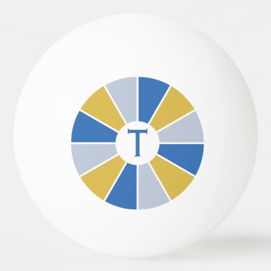 Farbrad / Rays custom ping pong balls Tischtennisball (Vorderseite)