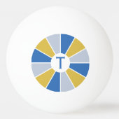 Farbrad / Rays custom ping pong balls Tischtennisball (Rückseite)