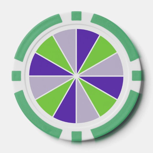 Farbrad / Rays Custom Poker Chips (Vorderseite)