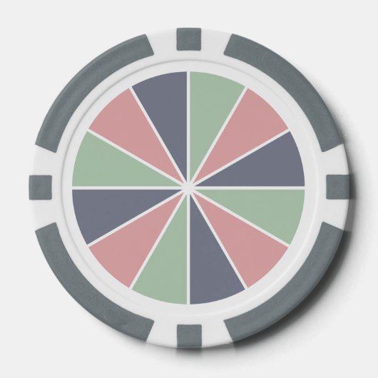 Farbrad / Rays Custom Poker Chips (Vorderseite)