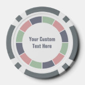Farbrad / Rays Custom Poker Chips (Rückseite)