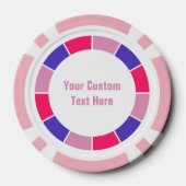 Farbrad / Rays Custom Poker Chips (Rückseite)