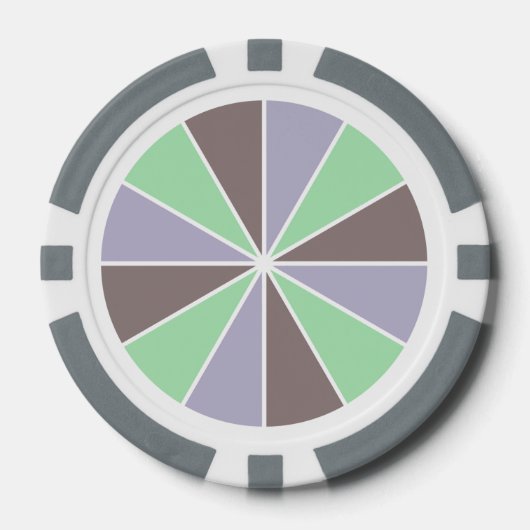 Farbrad / Rays Custom Poker Chips (Vorderseite)