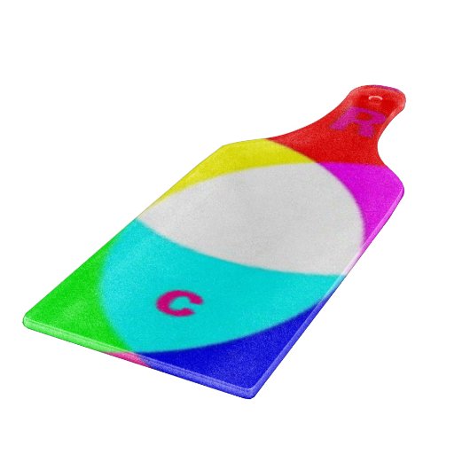 Farbrad Schneidebrett (Ecke)