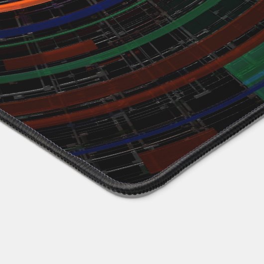 Farbrad Schreibtischunterlage (Ecke)