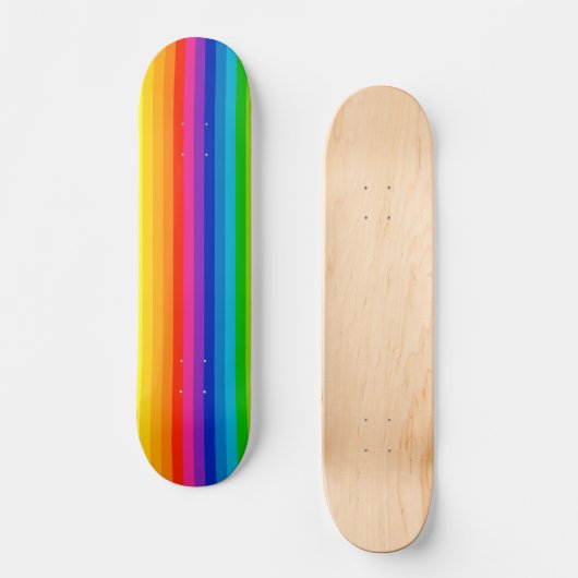 Farbrad Skateboard (Vorderseite)