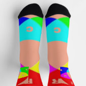 Farbrad Socken (Oben)