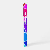 Farbrad-Stern - iPhone 16 Hülle (Linke Seite)