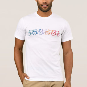 Farbräder in cooler Linie T-Shirt