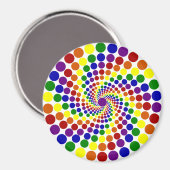 Farbrädermagnet Magnet (Vorderseite/Rückseite)