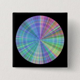 Farbradintensive Farbvariationen Button