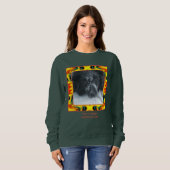 Farbrahmen erstellen Sie Ihr eigenes Foto für Haus Sweatshirt (Vorne ganz)