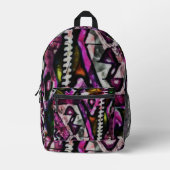 Farbraub Bedruckter Rucksack (Vorderseite)