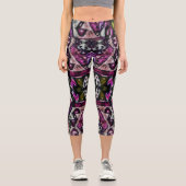 Farbraub Capri Leggings (Vorderseite)