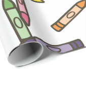 Farbraub Geschenkpapier (Rolleneckpunkt)