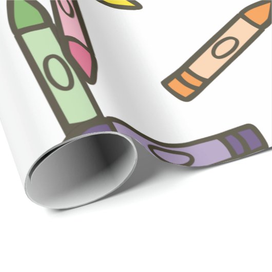 Farbraub Geschenkpapier (Rolleneckpunkt)