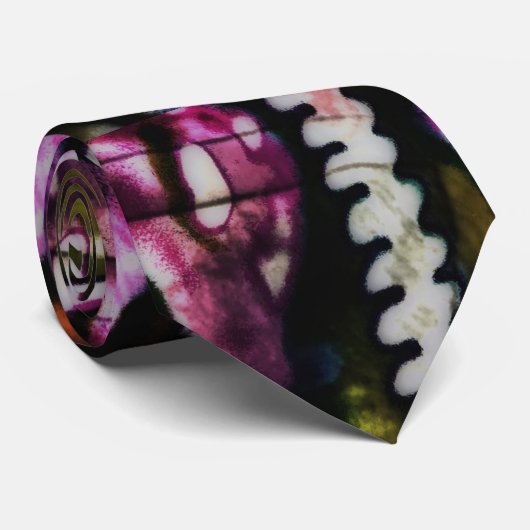 Farbraub Krawatte (Gerollt)