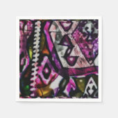 Farbraub Serviette (Vorderseite)