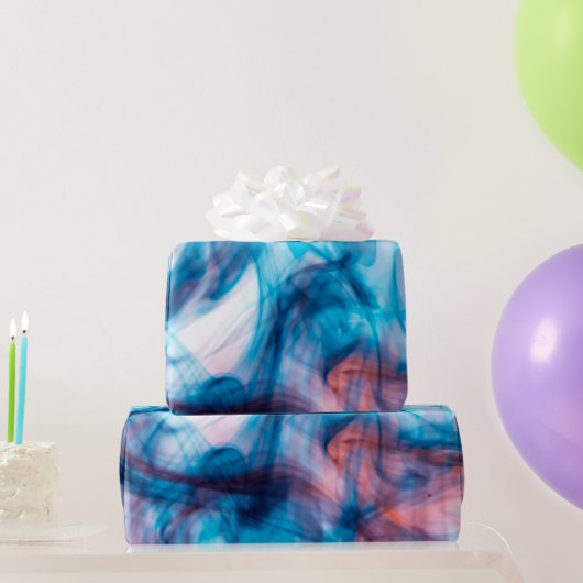 Farbrauchen Geschenkpapier (Partygeschenke)