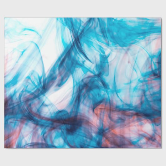 Farbrauchen Geschenkpapier (Flach)