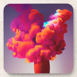 Farbrauchen Getränkeuntersetzer