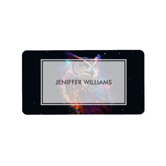 Farbraum Adressaufkleber (Vorne)