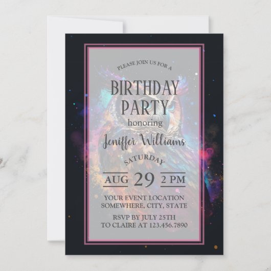 Farbraum Einladung (Vorderseite)