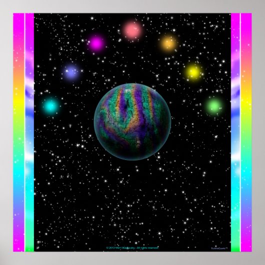 Farbraum-Miniposter Poster (Vorne)