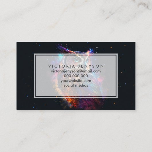 Farbraum Visitenkarte (Rückseite)