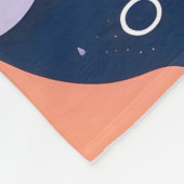 Farbraupenfusion Fleecedecke (Ecke)