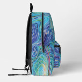 Farbrauschen Bedruckter Rucksack (Links)