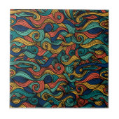 Farbrauschen - Dynamik für Ihre Zuhause Fliese (Vorderseite)