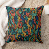 Farbrauschen - Dynamik für Ihre Zuhause Kissen (Decke)