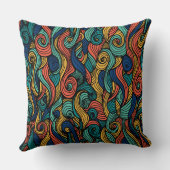 Farbrauschen - Dynamik für Ihre Zuhause Kissen (Rückseite)