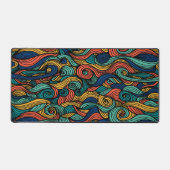 Farbrauschen - Dynamik für Ihre Zuhause Schreibtischunterlage (Vorderseite)