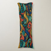 Farbrauschen - Dynamik für Ihre Zuhause Seitenschläferkissen (Vorderseite Vertikal)