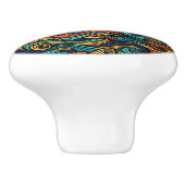 Farbrauschen - Dynamik für Ihren Stil Keramikknauf (Seitenansicht)